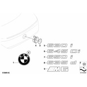 BMW Bracket - Genuine BMW 51247201961