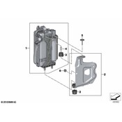 BMW AC Condenser - Genuine BMW 64536805342