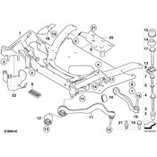 BMW Cover Tension Strut - Genuine BMW 51717201515