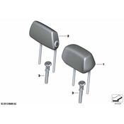 BMW Headrest - Genuine BMW 52207315209