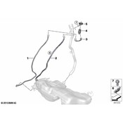BMW Vapor Canister Purge Solenoid - Genuine BMW 16137441830