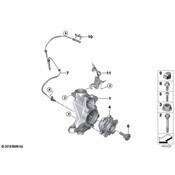 BMW Steering Knuckle - Genuine BMW 31216877150