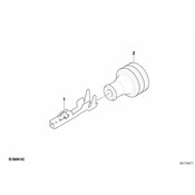 BMW Jack Mlk 1.2 (0510mm-Sn) - Genuine BMW 61138735979