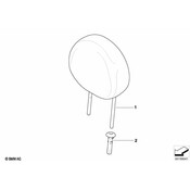 MINI Headrest - Genuine MINI 52107270463