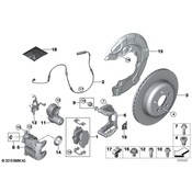 BMW Disc Brake Caliper Bracket - Genuine BMW 34206897412