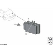 BMW Fuel Pump Driver Module - Genuine BMW 16147358145