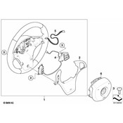 BMW Switch Multifunct. Steering Wheel - Genuine BMW 61316929935