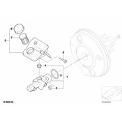 Mini Brake Master Cylinder Cap - Genuine Mini 34336756237