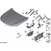 BMW Circlip (B6) - Genuine BMW 07129904566