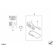 BMW Remote Control Transmitter for Keyless Entry and Alarm System - Genuine BMW 51210033996