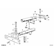 BMW Support Shock Absorber - Genuine BMW 51121830650