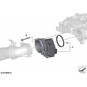 BMW Fuel Injection Throttle Body - Genuine BMW 13548667415