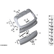 BMW Tailgate Pull Down Motor - Genuine BMW 51249482803