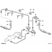BMW Pipe (M10-M101637mm) - Genuine BMW 34326755633