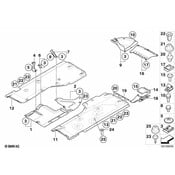 BMW Deflector Lip Under - Genuine BMW 51752996519