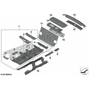 BMW Seat Track Reinforcement - Genuine BMW 41007401590