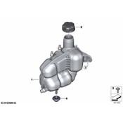 BMW Engine Coolant Reservoir - Genuine BMW 17138669928
