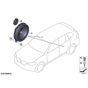 BMW Speaker - Genuine BMW 65136813697