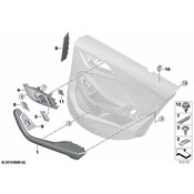 BMW Interior Door Handle - Genuine BMW 51429875699
