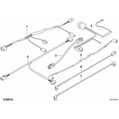 BMW Hsd - Pipe Cic - Cid (L = 1420 mm) - Genuine BMW 61119228267