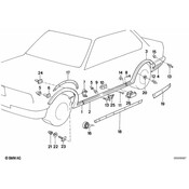 BMW Clamp - Genuine BMW 51711934949