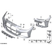 BMW Tow Eye Cap - Genuine BMW 51115A0F324