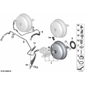 BMW Vacuum Pipe - Genuine BMW 11667564502