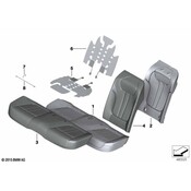 BMW Seat Heater Pad - Genuine BMW 52207360565