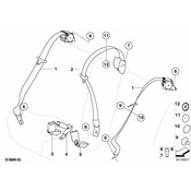 BMW Lower Belt Rear Center (Beige) - Genuine BMW 72119168379
