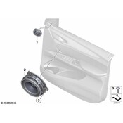 BMW Mid-Range Speaker High End - Genuine BMW 65139295710