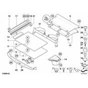 BMW Cover Child Restraint System (Sandbeige) - Genuine BMW 51473418986