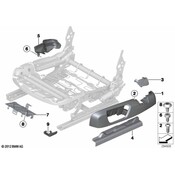BMW Seat Belt Guide - Genuine BMW 52107275696