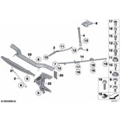 BMW Mount Bumper - Genuine BMW 51647219319