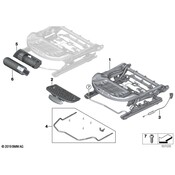 Mini Seat Flex Cable - Genuine Mini 52107409764