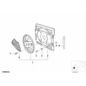 BMW Compression Shroud - Genuine BMW 64548380778