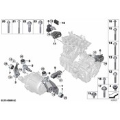 BMW Hexalobular Socket Screw (Bm10X5010 9Zns3) - Genuine BMW 07119907536