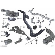 BMW Cable Holder - Genuine BMW 12527598261