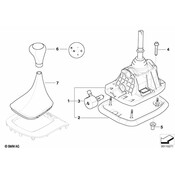 BMW Gear Shifting Steptronic Smg - Genuine BMW 25127507160