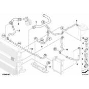 BMW Tubing Support - Genuine BMW 17127807757