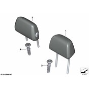 BMW Headrest - Genuine BMW 52207452207