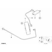 BMW Amplifier Rear Window Antenna - Genuine BMW 65258361507