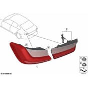 BMW Tail Light Assembly - Genuine BMW 63217420452