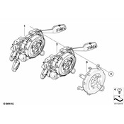 BMW Steering Column Switch Housing - Genuine BMW 61319179506