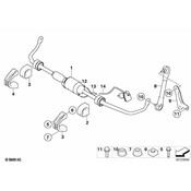 BMW Right Swing Support Bracket - Genuine BMW 31356758528