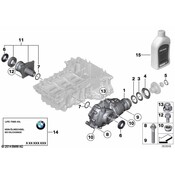 BMW Differential Front - Genuine BMW 31508635863