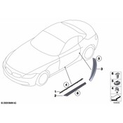BMW Plug-In Retainer - Genuine BMW 07147217158