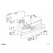 BMW Clamp - Genuine BMW 51418108770