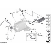BMW Exhaust Temperature Sensor - Genuine BMW 13628595097