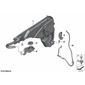 BMW Washer Fluid Reservoir - Genuine BMW 61667932311
