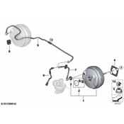 BMW Power Brake Booster - Genuine BMW 34336883988
